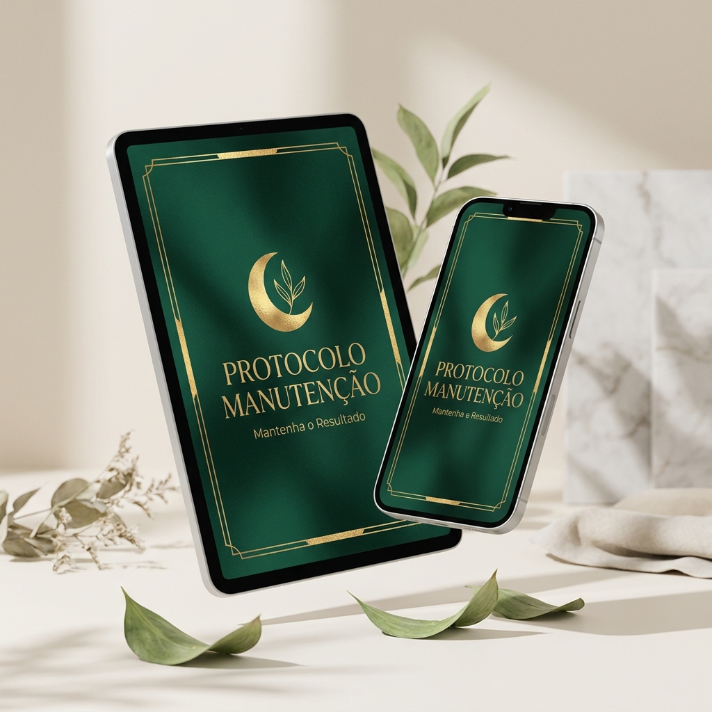 Protocolo Manutenção — ebook no tablet e celular
